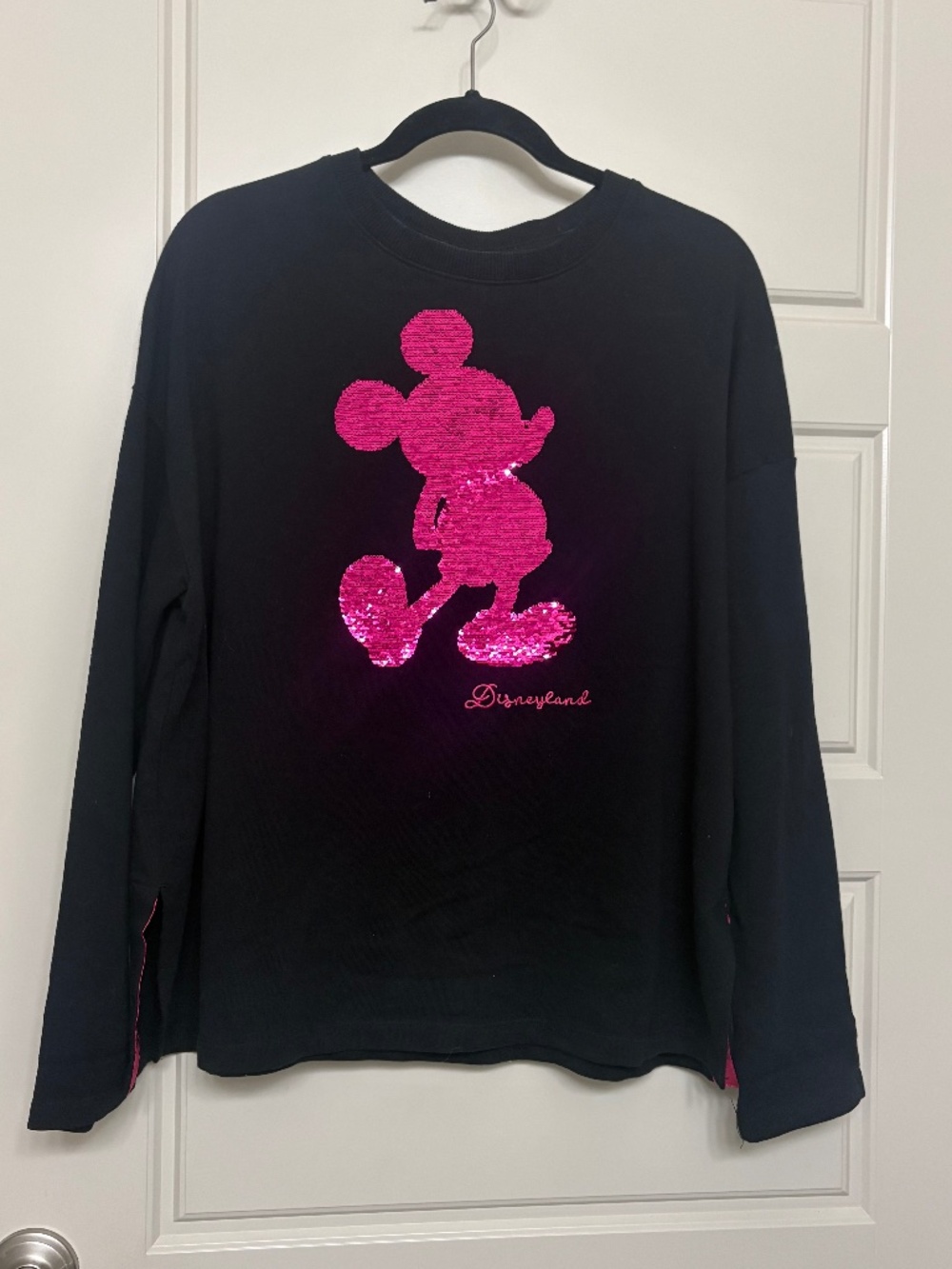 Disney Reversible Mickey Black Top